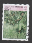 Sellos de Africa - Guinea -  90 Aniv. de los Boy-scouts