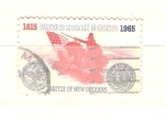 Stamps United States -  batalla de nueva orleans