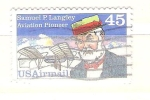 Stamps United States -  samuel p. langley