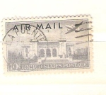 Stamps United States -  edificio