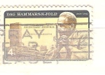 Stamps United States -  Das Hammarskjold