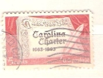 Stamps United States -  carta de carolina