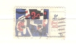 Stamps United States -  pintura