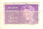 Sellos de America - Estados Unidos -  eleanor roosevelt