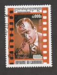 Stamps Cambodia -  Actor Melvyn Douglas