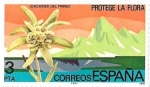 Stamps Spain -  protege la flora