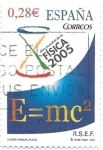 Stamps Spain -  año mundial de la física