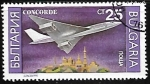 Stamps Bulgaria -  Aviones - Concorde