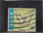 Stamps Belgium -  MARIPOSA