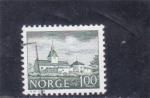 Sellos de Europa - Noruega -  Austrat Manor, 1650