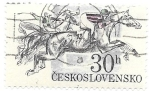 Stamps Czechoslovakia -  deportes hípicos