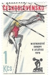 Stamps Czechoslovakia -  pértiga