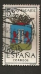 Stamps Spain -  Edifil ES 1411 Escudos Provinciales BADAJOZ