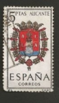 Sellos del Mundo : America : Estados_Unidos : Edifil ES 1408  Escudos Provinciales  ALICANTE