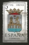 Sellos del Mundo : Europa : Espaa : Edifil ES 1564  Escudos Provinciales ORENSE