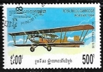 Stamps Cambodia -  Aviones - Sikorsky S-35 Biplane