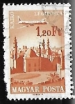 Stamps Hungary -  Aviones - Cairo