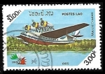 Stamps : Asia : Laos :  Aviones - Macchi Castoldi