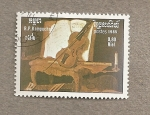 Stamps Cambodia -  Año internacional de la música