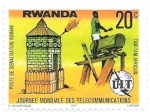 Stamps Rwanda -  tam-tam