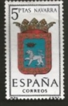 Stamps Spain -  Edifil ES 1560 Escudos ProvincialeS NAVARRA