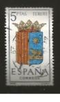 Sellos del Mundo : Europa : Espa�a : Edifil ES 1642 Escudos Provinciales TERUEL