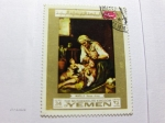 Stamps Yemen -  Murillo  Hoouse  dress