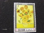 Sellos del Mundo : Asia : Emiratos_�rabes_Unidos : Van Gogh  Sunflowers