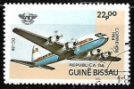 Stamps : Africa : Guinea_Bissau :  Aviones - DC-68