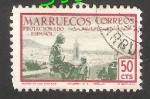 Stamps Morocco -  Marruecos protectorado español - 350 - Moras en las azoteas