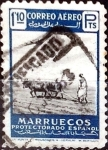 Sellos de Africa - Marruecos -  Marruecos protectorado español - 371 - La yunta