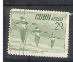 Stamps : America : Cuba :  reservado aves