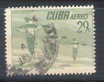 Sellos de America - Cuba -  aves