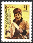Stamps Dominican Republic -  50th  ANIVERSARIO  DE  LA  MUERTE  DE  EDUARDO  BRITO.  CANTANTE.