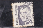 Stamps United States -  PADRE FLANAGAN 