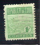 Stamps Cuba -  trabajadores tabaco