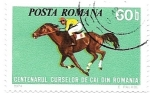 Stamps Romania -  carreras de caballos