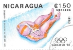 Stamps Nicaragua -  trineo