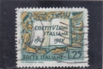 Stamps Italy -  CONSTITUCIÓN ITALIANA 