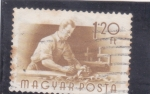 Stamps Hungary -  OFICIOS- CARPINTERO 
