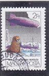 Stamps Hungary -  Volar alrededor del mundo
