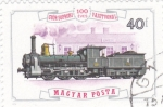 Stamps Hungary -  máquina de vapor 