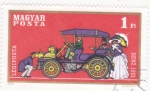Stamps Hungary -  COCHES DE EPOCA- BENZ