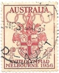 Sellos de Oceania - Australia -  Melbourne 1956