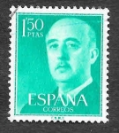 Sellos de Europa - Espa�a -  Edif 1155 - Francisco Franco Bahamonde