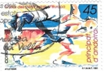 Stamps Andorra -  atletismo