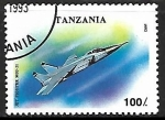 Sellos de Africa - Tanzania -  Aviones - Mig-31