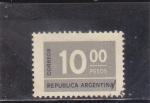 Sellos de America - Argentina -  CIFRAS