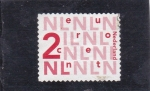 Stamps Netherlands -  CIFRAS