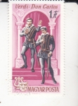 Stamps Hungary -  OBRA DE VERDI- CARLOS 
